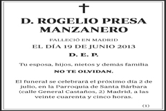 Rogelio Presa Manzanero